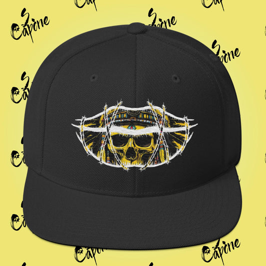 S.Capone Warrior Skull Snapback