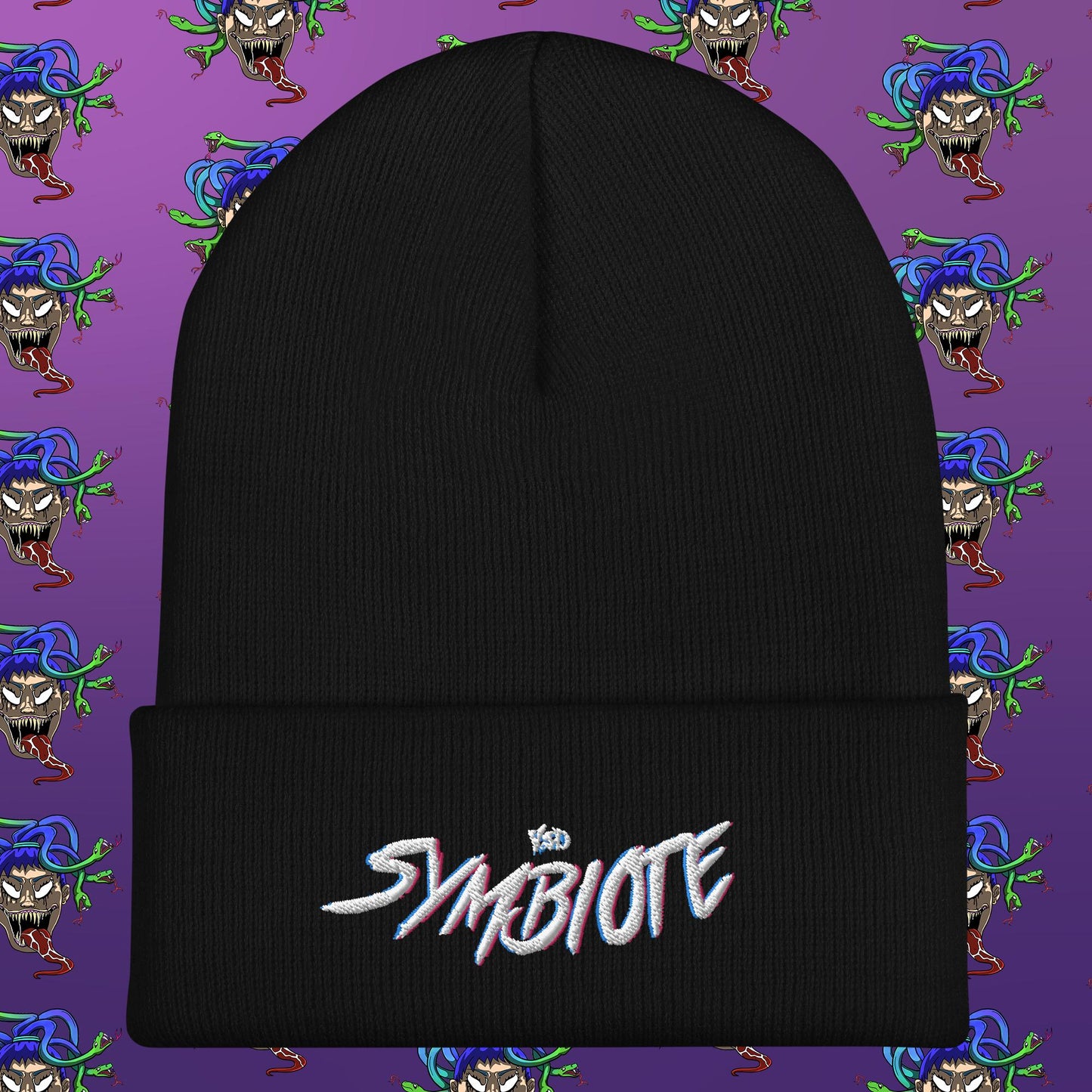 Symbiote Cuffed Beanie