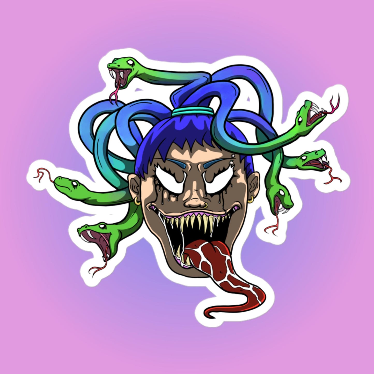 VenomStayDrippin Die Cut Stickers