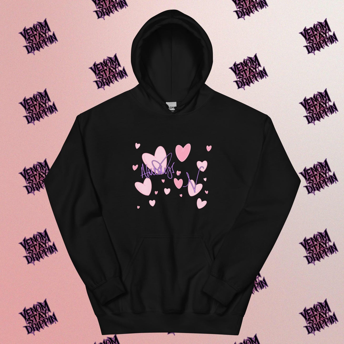 Love Always, V "Hearts" Hoodie