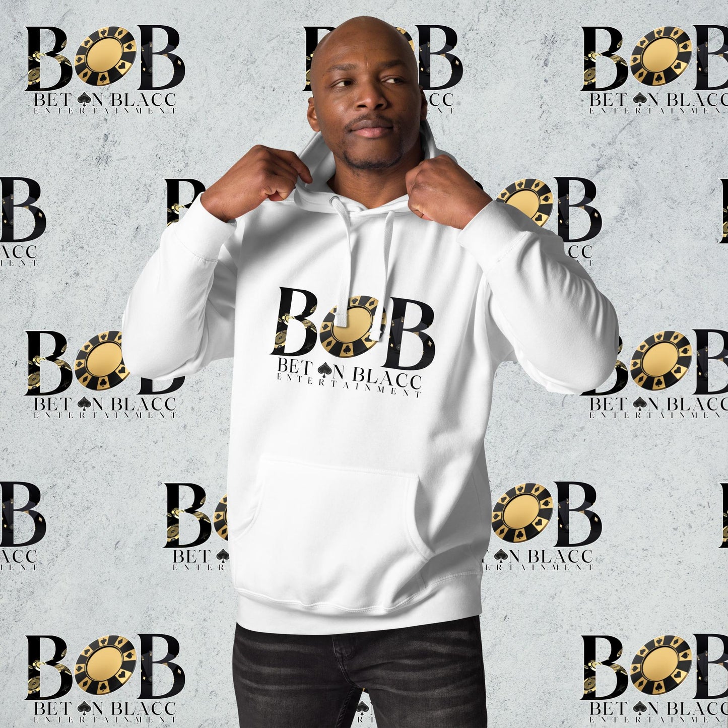 Bet On Blacc Poker Chip Hoodie